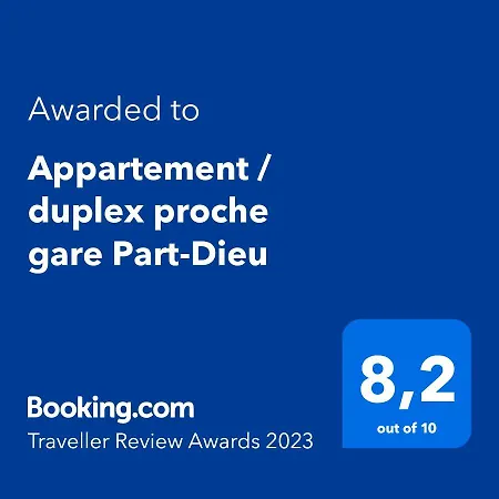 / Duplex Proche Gare Part-dieu Apartment Lyon